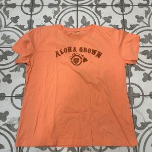 Orange Aloha Grown T-Shirt